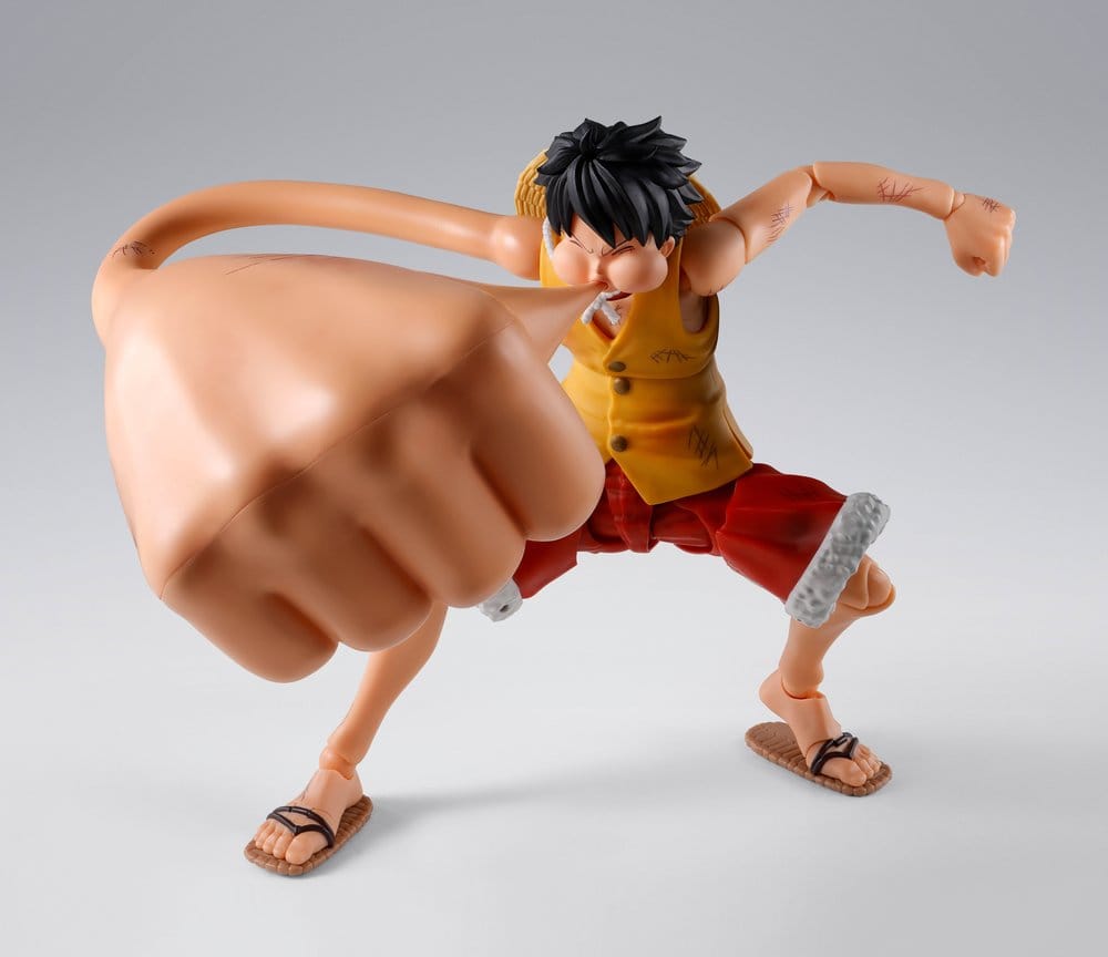 One Piece S.H. Figuarts Zubehör-Set Monkey D. Luffy -Marineford- "Gear Three" 17 cm