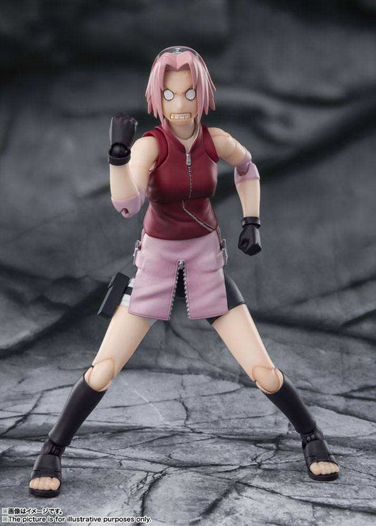 Naruto Shippuden S.H. Figuarts Actionfigur Sakura Haruno -Inheritor of Tsunade's indominable will- 14 cm