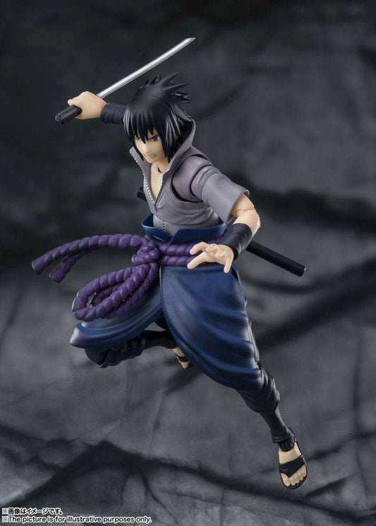 Naruto Shippuden S.H. Figuarts Actionfigur Sasuke Uchiha -He who bears all Hatred- 15 cm