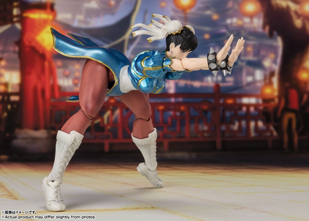 Street Fighter S.H. Figuarts Actionfigur Chun-Li (Outfit 2) 15 cm