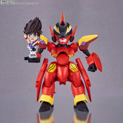 Macross 7 Tiny Session Fahrzeug mit Actionfigur VF-19 Custom Fire Valkyrie with Basara Nekki 11 cm