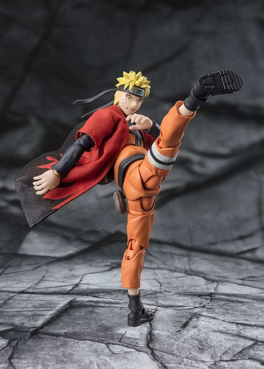 Naruto Shippuden S.H. Figuarts Actionfigur Naruto Uzumaki (Sage Mode) - Savior of Konoha 15 cm