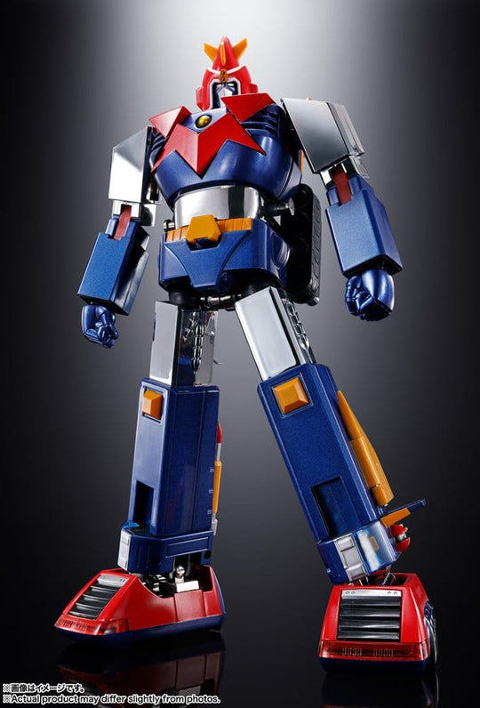 Super Electromagnetic Machine Voltes V Soul of Chogokin Diecast Actionfigur GX-31SP Chodenji Machine Voltes V Chogokin 50th Ver. 25 cm