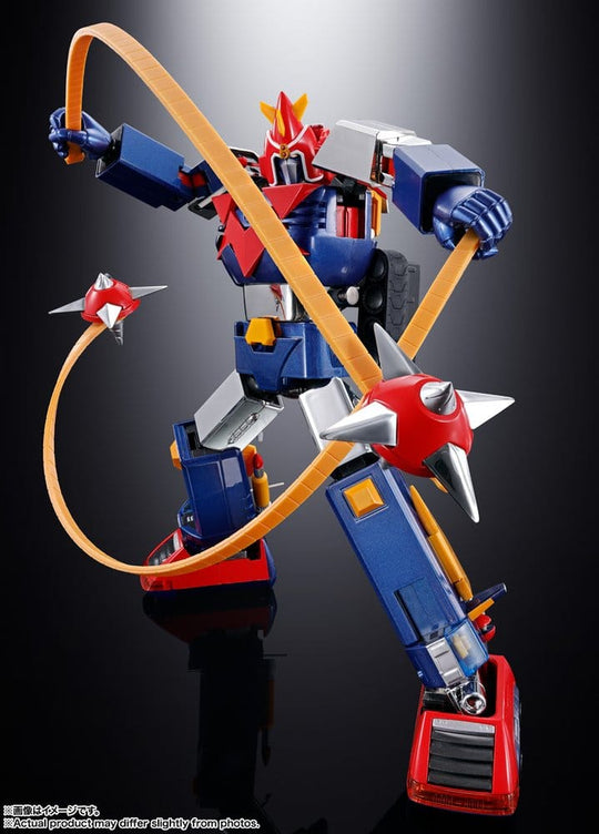 Super Electromagnetic Machine Voltes V Soul of Chogokin Diecast Actionfigur GX-31SP Chodenji Machine Voltes V Chogokin 50th Ver. 25 cm