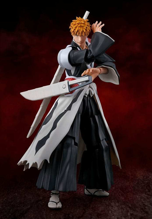 Bleach: Thousand-Year Blood War S.H. Figuarts Actionfigur Ichigo Kurosaki Dual Zangetsu 16 cm