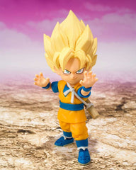 Dragon Ball S.H.Figuarts Actionfigur Super Saiyan Son Goku (mini) Daima 8 cm