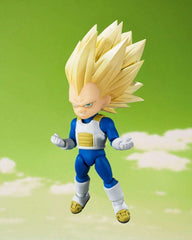 Dragon Ball S.H.Figuarts Actionfigur Super Saiyan Level 3 Vegeta (mini) Daima 8 cm