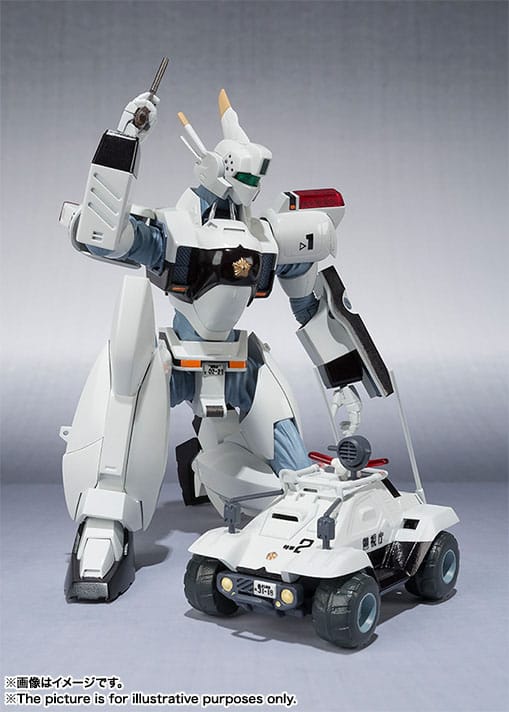 Mobile Police Patlabor Robot Spirits Actionfigur Side Labor Ingram 1st 13 cm