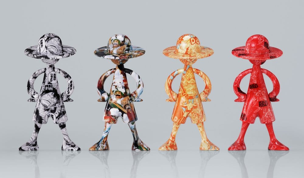 One Piece Luffy's Archive of Adventure Minifigur Blind Box Sortiment (10)