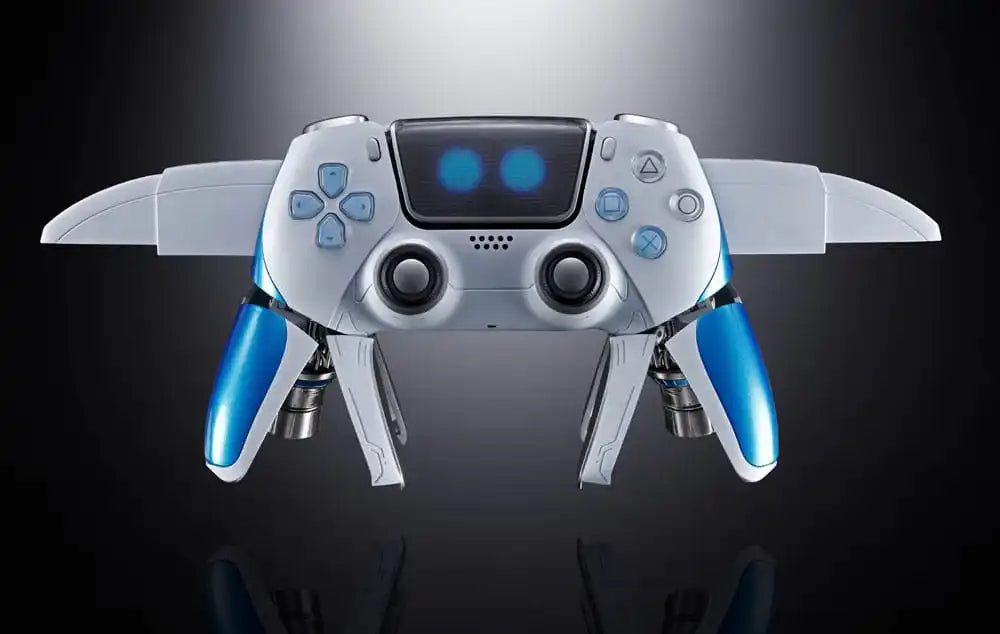 Astro Bot Chogokin Actionfigur Astro Bot & Dual Speeder