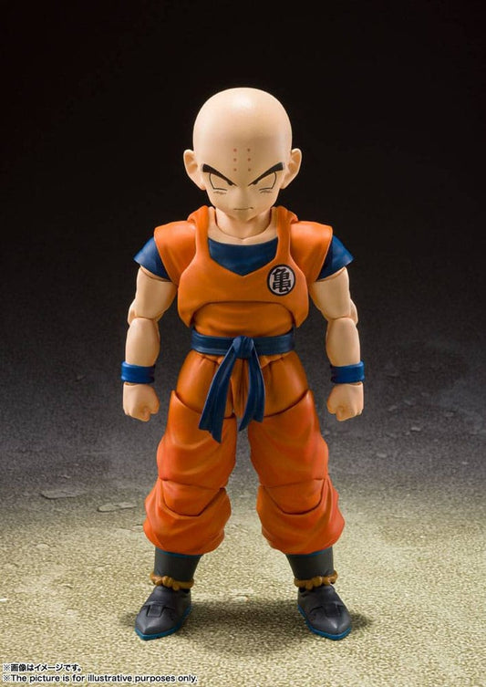 Dragon Ball Z S.H. Figuarts Actionfigur Krillin-Earth's Strongest Man 12 cm