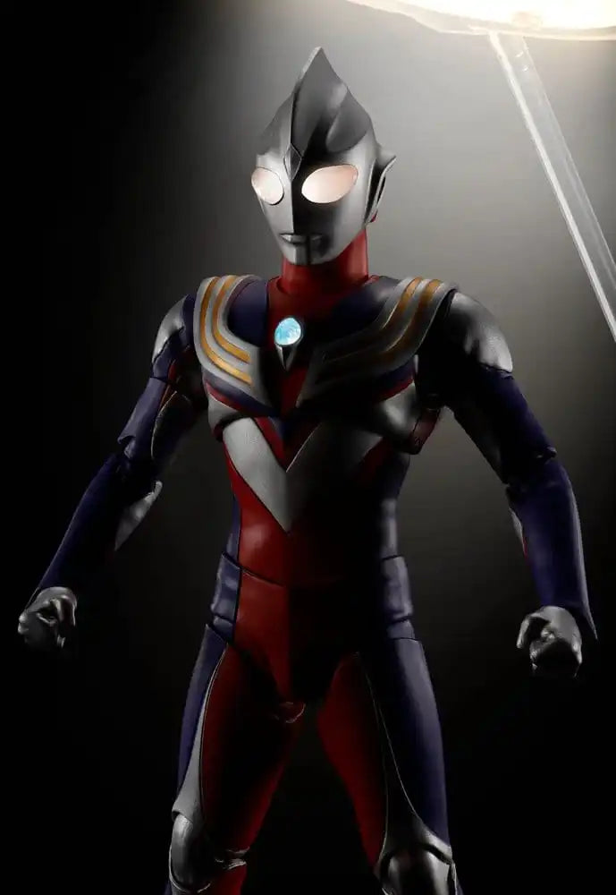Ultraman Series S.H.Figuarts Shinkocchou Seihou Actionfigur Ultraman Tiga Multi Type 30th Anniversary Edition 15 cm