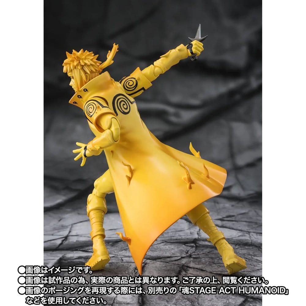 Naruto S.H.Figuarts Actionfigur Minato Namikaze (Kurama Link Mode) -Bond of Light That Shatters Darkness- 15 cm