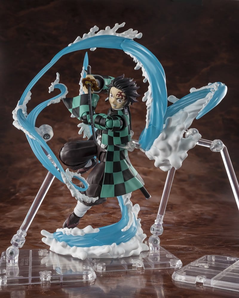 Demon Slayer: Kimetsu no Yaiba S.H. Figuarts Zubehör-Set Tanjiro Kamado & Giyu Tomioka Water Breathing Option Parts Set