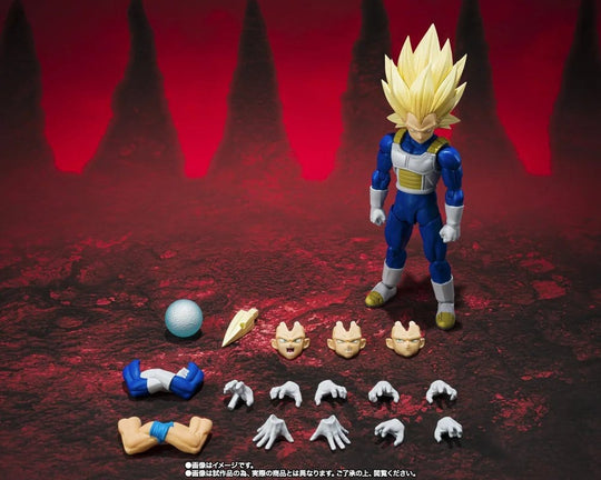 Dragon Ball Daima S.H.Figuarts Actionfigur Super Saiyan 3 Vegeta 15 cm