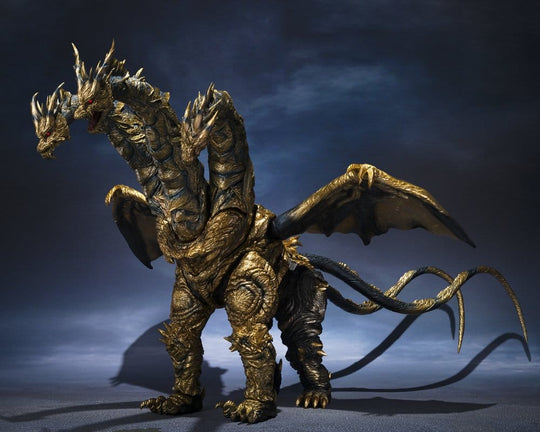 Godzilla S.H.MonsterArts Actionfigur Kaizer Ghidorah 25 cm