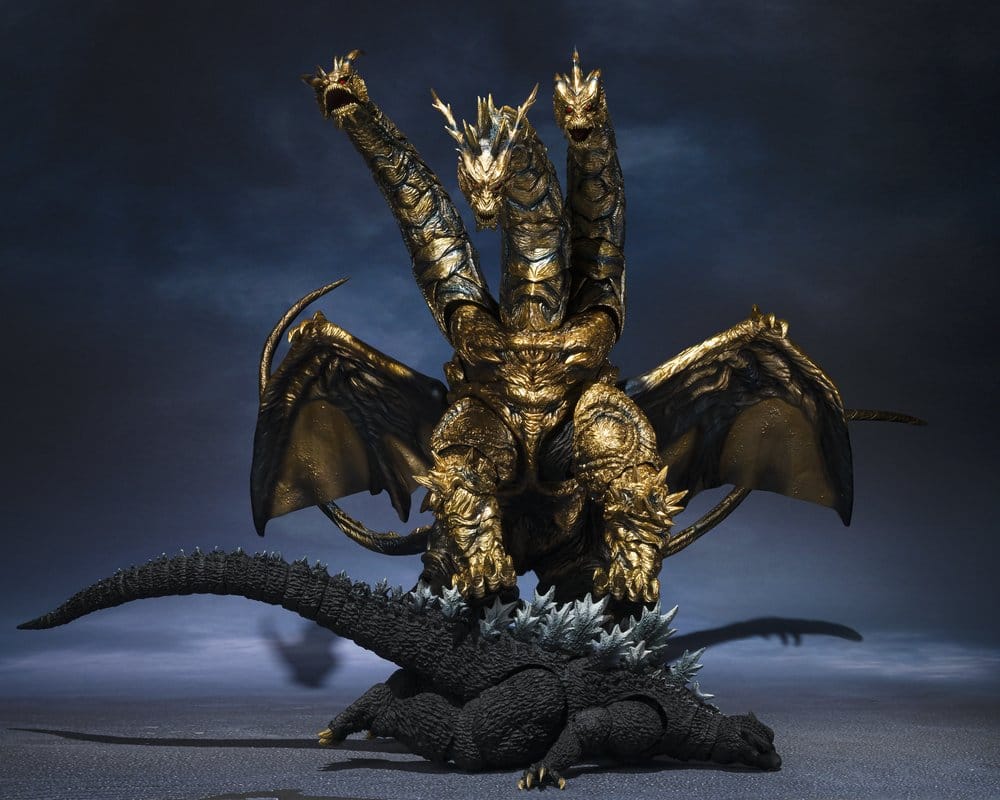 Godzilla S.H.MonsterArts Actionfigur Kaizer Ghidorah 25 cm
