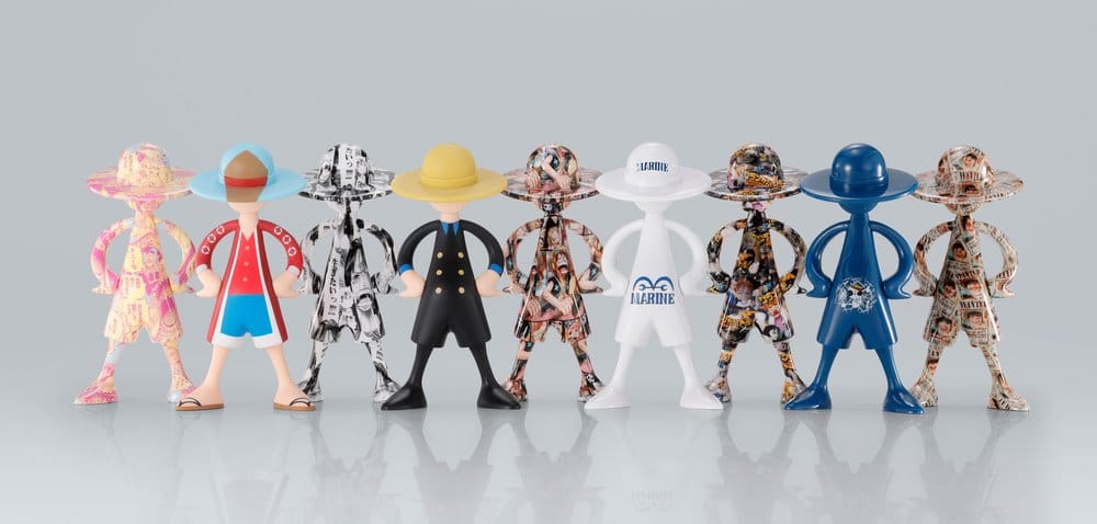 One Piece Luffy's Minifigur Archive of Adventure [Vol.3] Blind Box Sortiment (6)