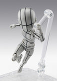 S.H.Figuarts Actionfigur Body-Kun -Ken Sugimori- Edition -Wireframe- (Gray Color Ver.) 13 cm