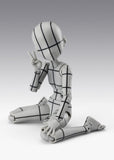 S.H.Figuarts Actionfigur Body-Chan -Ken Sugimori- Edition -Wireframe- (Gray Color Ver.) 13 cm
