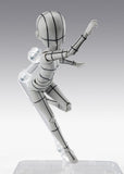 S.H.Figuarts Actionfigur Body-Chan -Ken Sugimori- Edition -Wireframe- (Gray Color Ver.) 13 cm