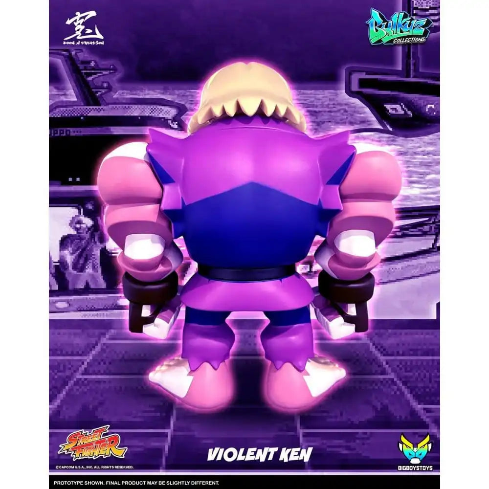 Street Fighter Bulkyz Vinyl-Figur Violent Ken 30 cm