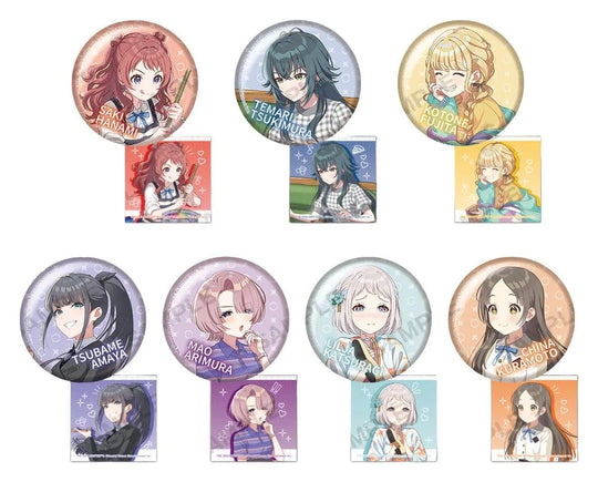 The Idolmaster Gakuen Idolmaster Can Badge vol.3 Display Box (8) 5 cm