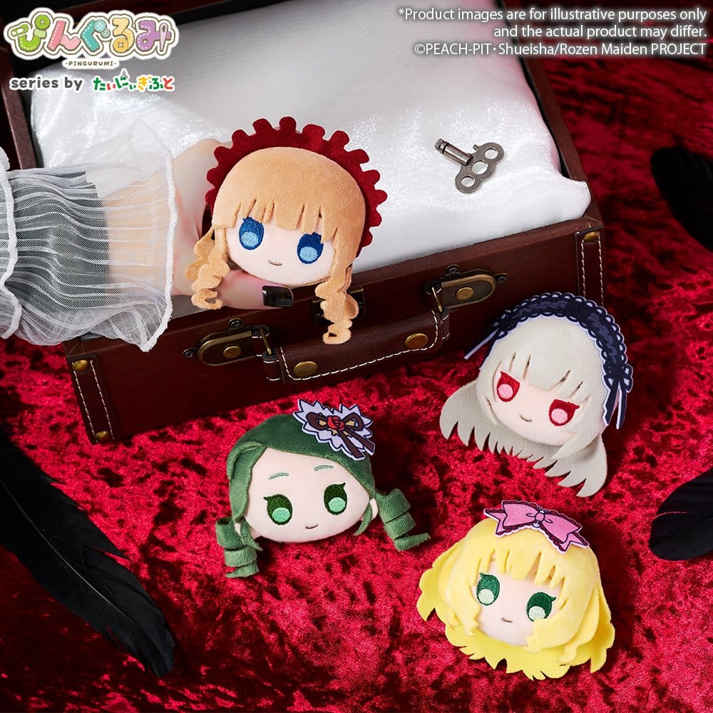 Rozen Maiden Pingurumi Pin Vol.1 Shinku 8 cm