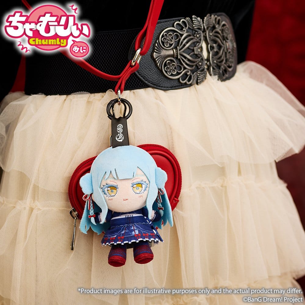 BanG Dream! Chamuri Mini Plüsch-Schlüsselanhänger Ave Mujica Senbi Toryo Ver. Doloris 10 cm