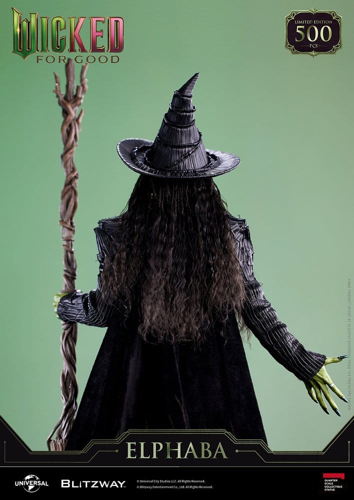 Wicked: Teil 2 Superb Scale Statue 1/4 Elphaba 56 cm