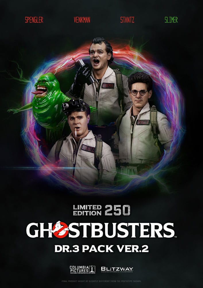 Ghostbusters Premium UMS Actionfiguren 3er-Pack 1/6 Venkman, Stantz, Spengler Ver. 2 31 cm