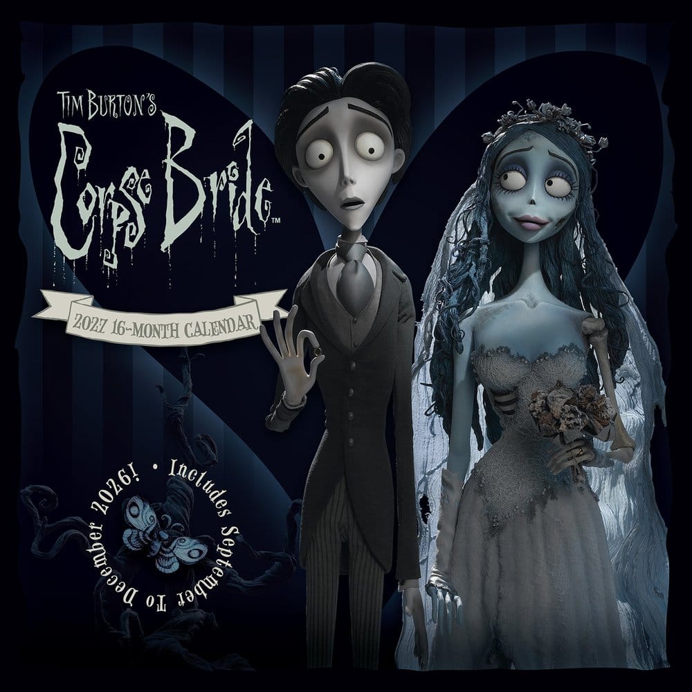 Corpse Bride Kalender 2027 30 x 30 cm