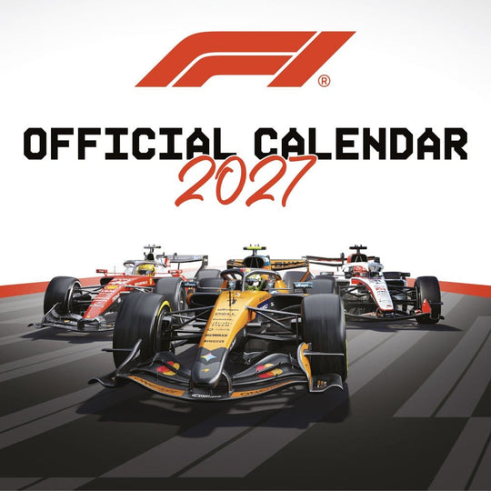 Formel 1 Kalender 2027 30 x 30 cm