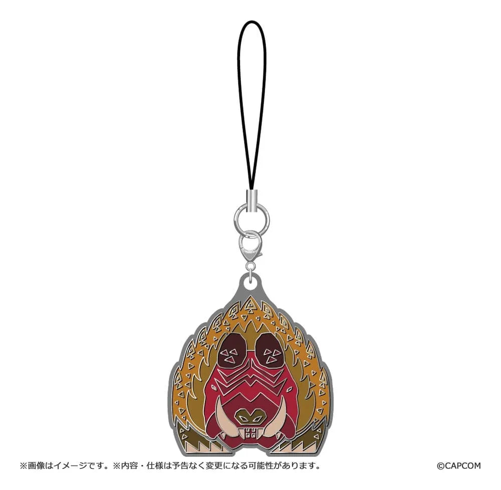 Monster Hunter Wilds Metall-Schlüsselanhänger Monster icon Vol. 2 Blind Box Sortiment (10)