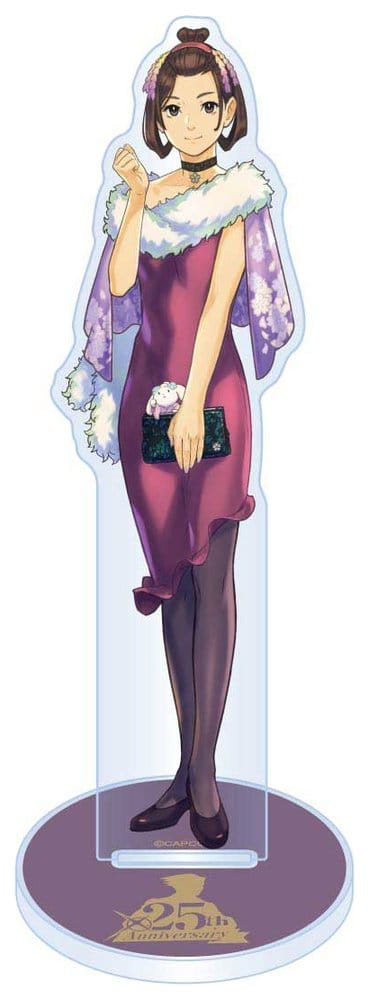The Great Ace Attorney 25th Anniversary Acryl Stand Susato Mikotoba Main Visual 13–15 cm