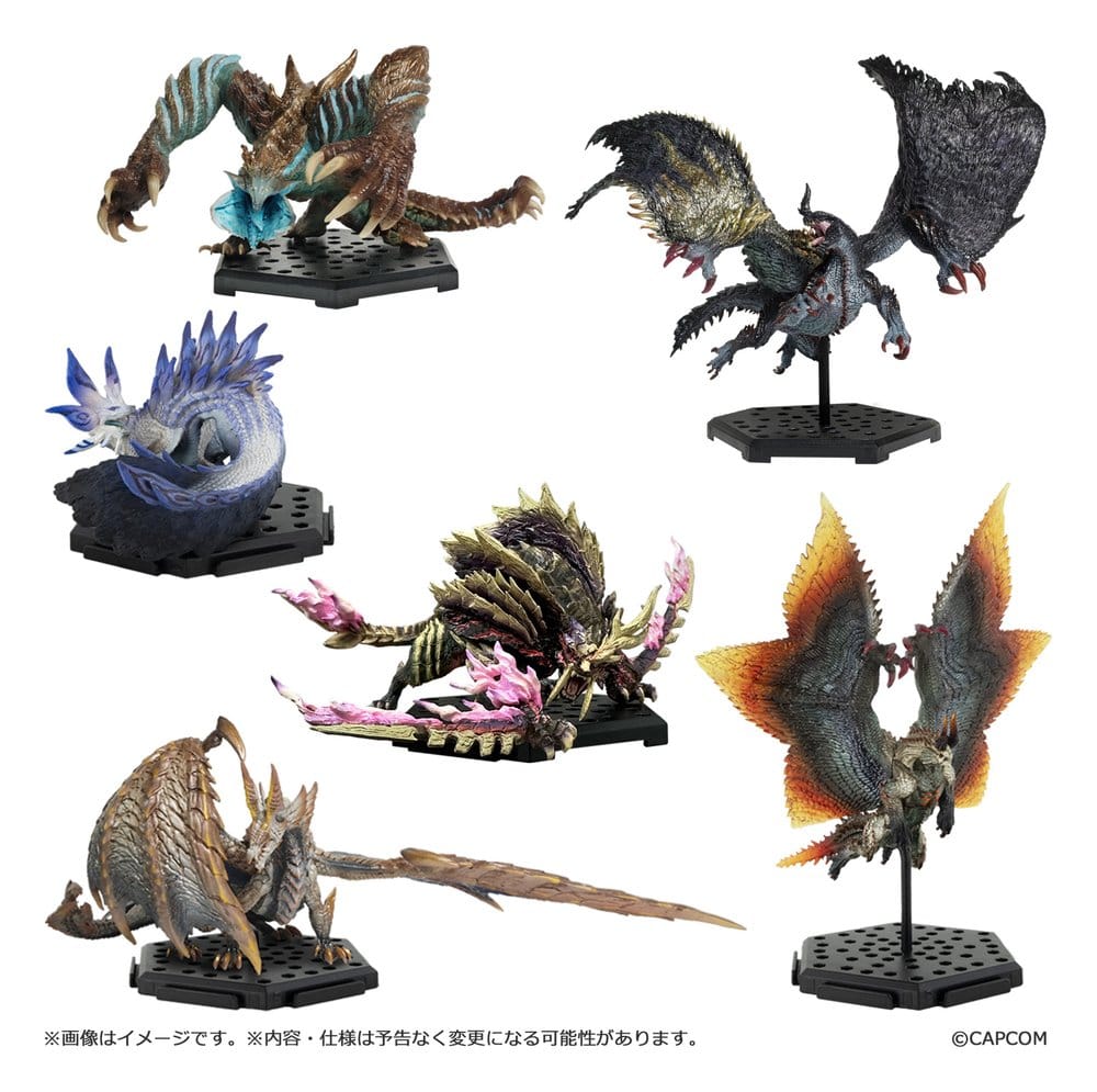 Monster Hunter Capcom Figure Builder Standard Model Plus Minifiguren Blind Box Sortiment (6)