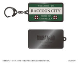 Resident Evil Requiem Metall-Schlüsselanhänger Raccoon City Welcome Sign