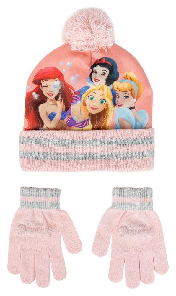 Disney Princess 2er-Set Beanie & Handschuhe