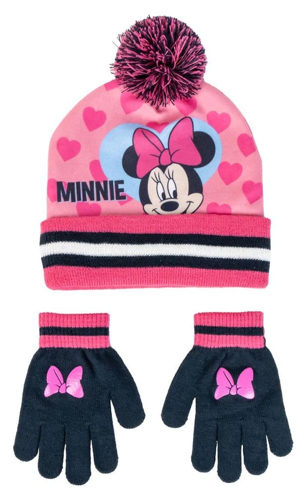 Disney 2er-Set Beanie & Handschuhe Minnie Mouse