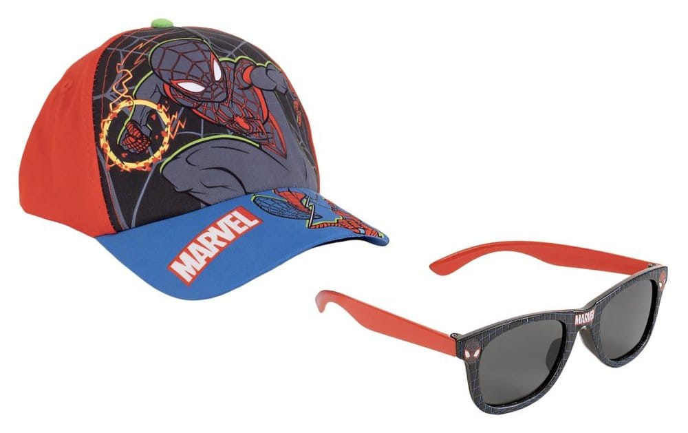Marvel Cap & Sonnenbrille Set Spider-Man Miles 53 cm