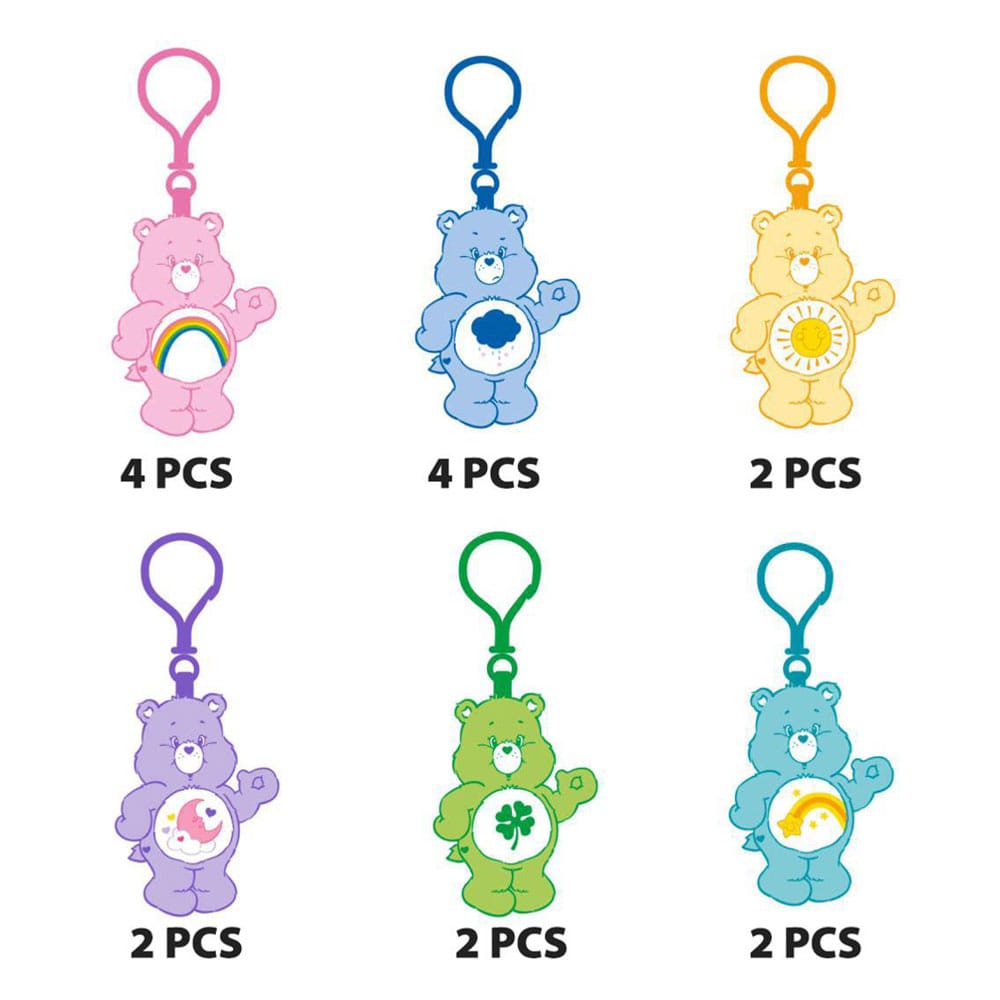 Die Glücksbärchis Plüsch-Schlüsselanhänger 12 cm Sortiment (16)
