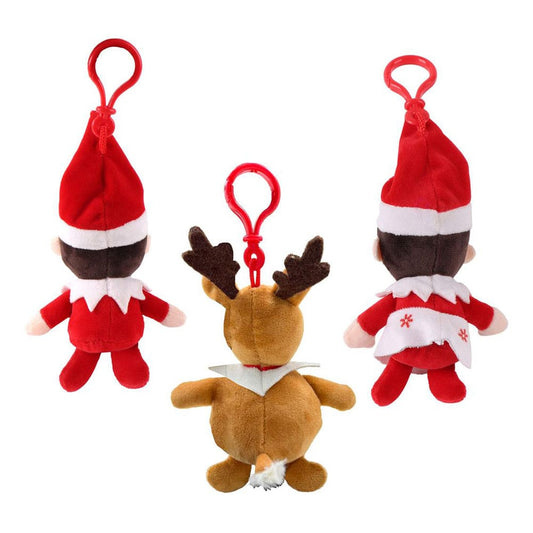 Elf On The Shelf Plüsch-Schlüsselanhänger 12 cm Sortiment (16)