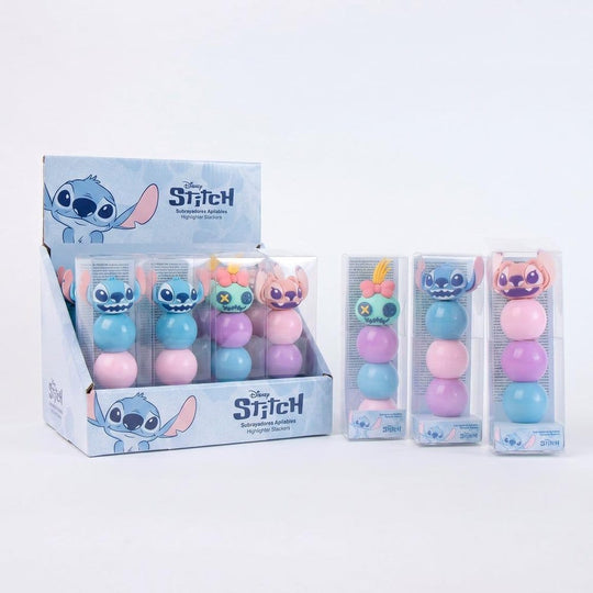 Disney Stapelbare Textmarker Stitch Display (16)