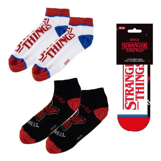 Stranger Things Knöchelsocken 2-er Pack 38-45
