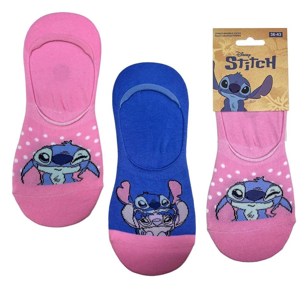 Disney Socken 2er-Pack Stitch Pinkies 36-43