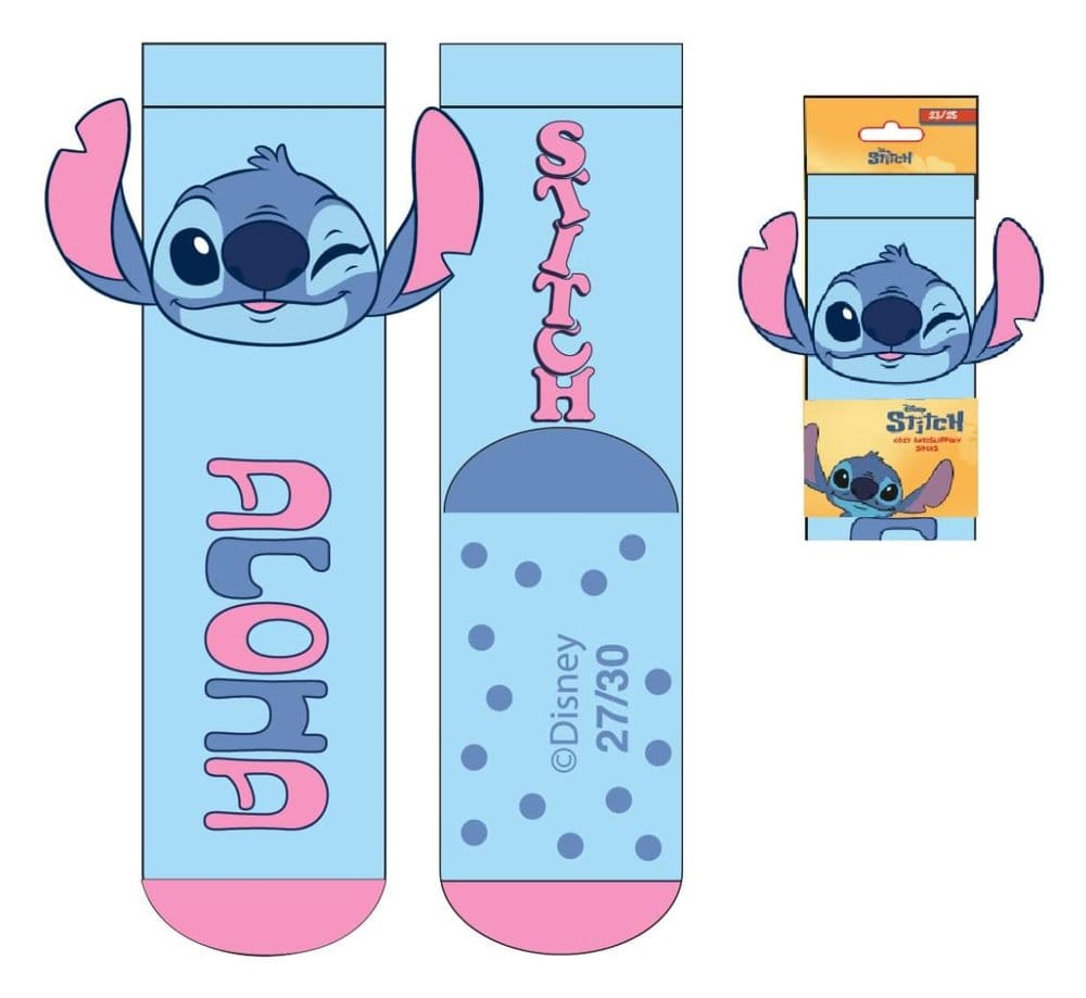 Lilo & Stitch Kuschelige Anti-Rutsch-Socken Stitch 27-34