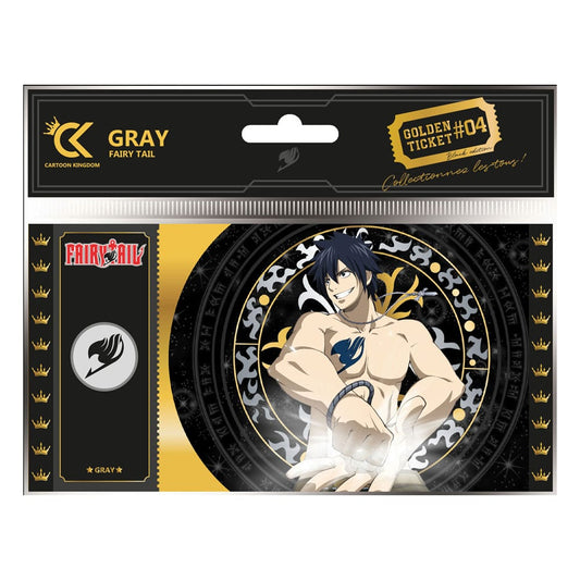 Fairy Tail Golden Ticket Black Edition #04 Gray Umkarton (10)