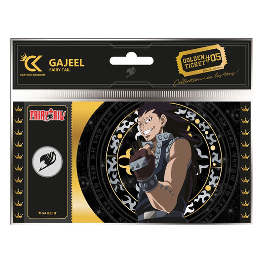 Fairy Tail Golden Ticket Black Edition #05 Gajeel Umkarton (10)