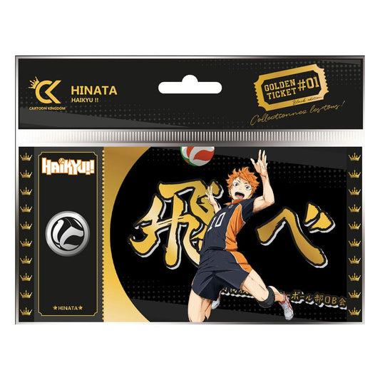 Haikyu!! Golden Ticket Black Edition #01 Hinata Umkarton (10)