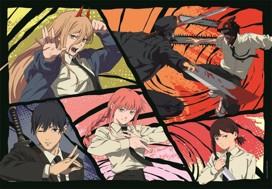 Chainsaw Man Anime Puzzle Collection Puzzle Chainsaw Man Frames (500 Teile)